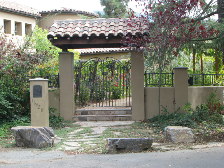 Morgan hill custom landscaping, Custom Entryways Design & Installation | Tamura Designs