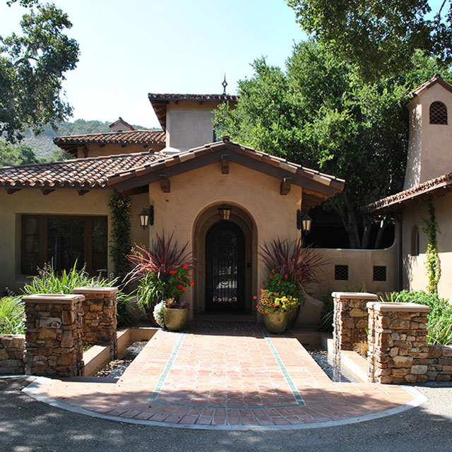 Morgan hill custom landscaping, Custom Entryways Design & Installation | Tamura Designs